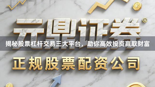 揭秘股票杠杆交易三大平台，助你高效投资赢取财富